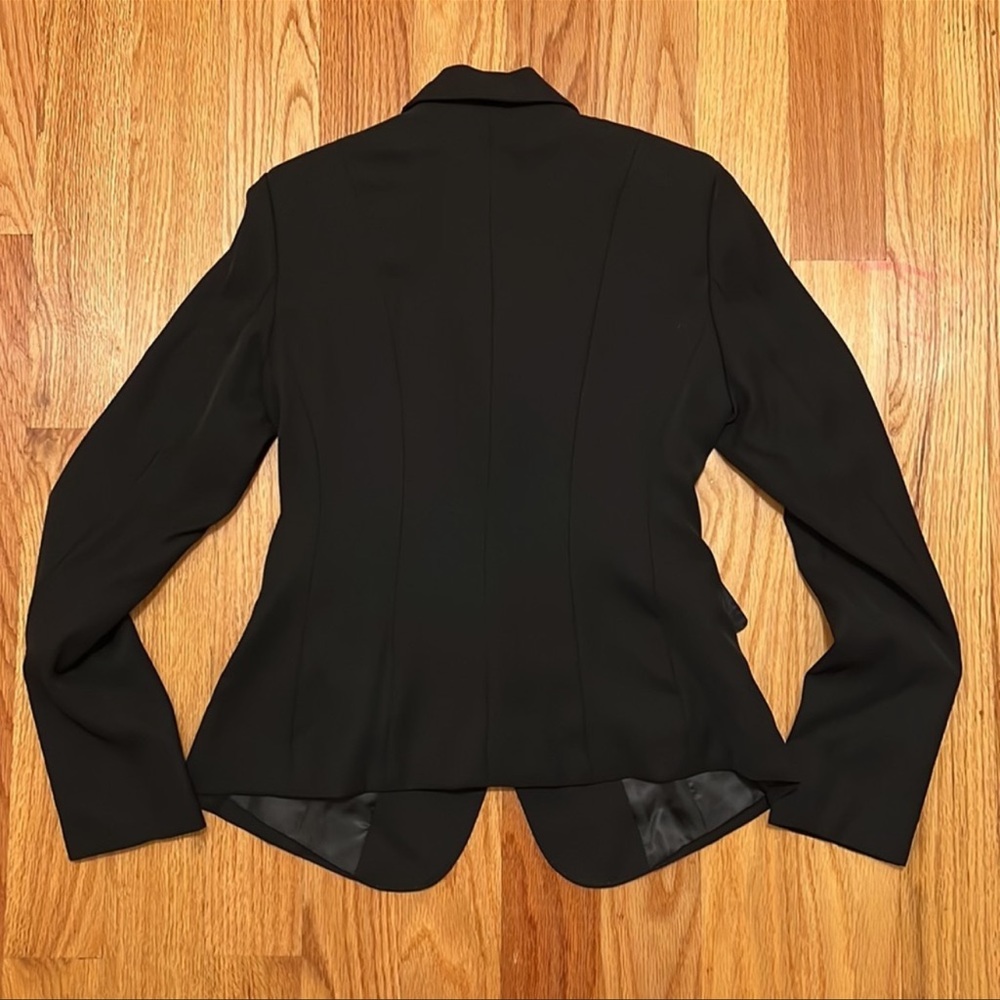 TOM FORD Black Tailored Single Button Closure Blazer / Tuxedo Style Jacket - Picture 2 of 8